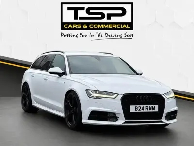 Used Audi A6 Black Edition 190 HP (139 kW) 2016 White Estate