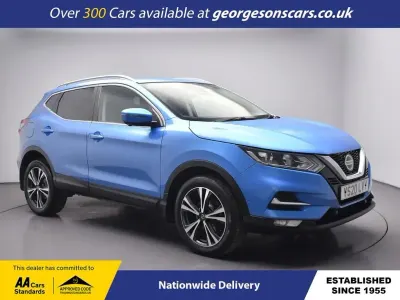 Used Nissan Qashqai N-Connecta 2020 Blue SUV