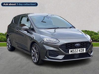 Grey Used 2022 Ford Fiesta Sport Hatchback | £10,000 (Fair price)