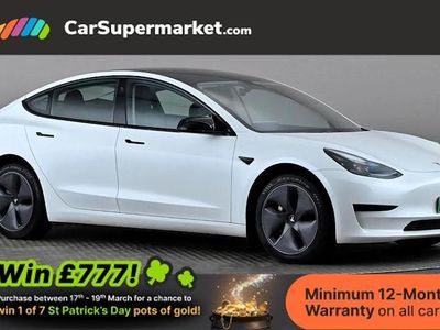 Used Tesla Model 3 Standard Range 208 kW (283 HP) 2021 White Sedan