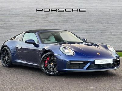 Gentian blue Used 2022 Porsche 911 Coupe | £105,950 (Fair price)