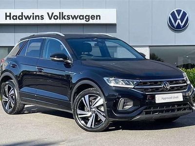 Black Used 2025 VW T-Roc R-line SUV | £28,495 (Fair price)