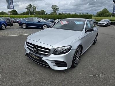 Silver Used 2020 Mercedes E300 AMG line Sedan | £26,750