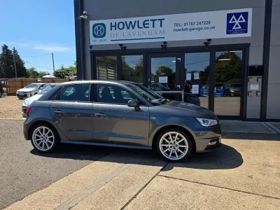 Used Audi A1 Sportback S-Line 125 HP (91 kW) 2018 Grey Hatchback
