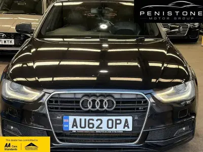 Used Audi A4 S-Line 143 HP (105 kW) 2012 Black Estate