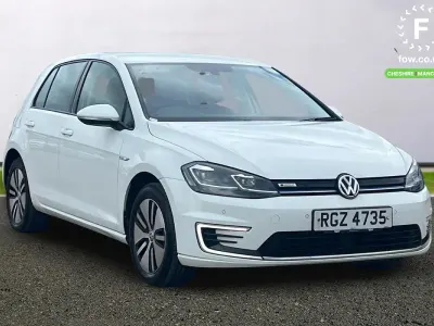 Used VW e-Golf 99 kW (135 HP) 2019 White Hatchback