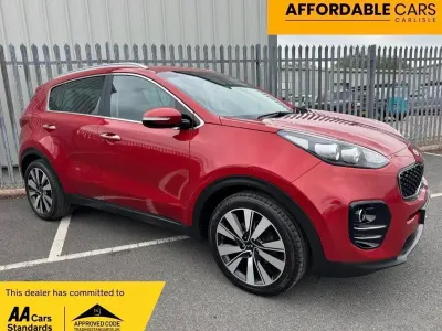 Used Kia Sportage 114 HP (83 kW) 2016 Red SUV