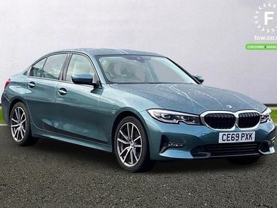 Used BMW 320 Sport Line 184 HP (135 kW) 2019 Blue Sedan