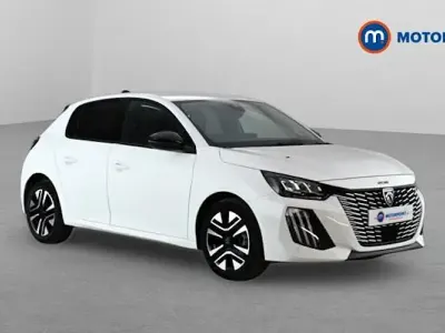 Używany Peugeot 208 Allure 101 KM (74 kW) 2025 Biały Hatchback