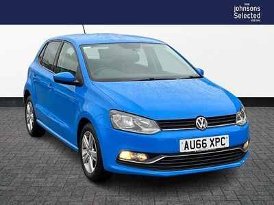 Blue Used 2016 VW Polo Match Hatchback | £10,111 (Fair price)