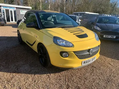 Used Vauxhall Adam Slam 100 HP (73 kW) 2014 Yellow Hatchback