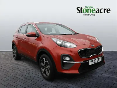 Used Kia Sportage 174 HP (127 kW) 2020 Red SUV