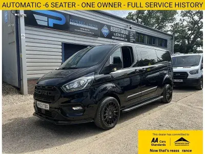 Used Ford Transit Custom Limited 170 HP (125 kW) 2023 Black Van