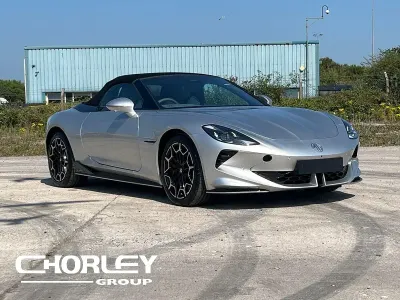 New MG Cyberster Trophy 375 kW (510 HP) 2026 Silver Cabriolet