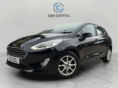 Used Ford Fiesta Zetec 100 HP (73 kW) 2019 Black Hatchback