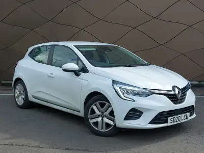 Gebraucht Renault Clio V Play 72 PS (52 kW) 2020 Weiß Kleinwagen
