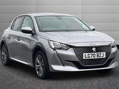 Used Peugeot e-208 Allure 100 kW (136 HP) 2020 Cumulus grey Hatchback