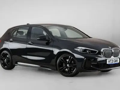 Used BMW 118 M Sport 136 HP (100 kW) 2021 Black Hatchback