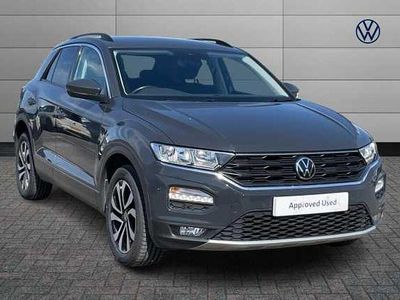 Used VW T-Roc Active 110 HP (80 kW) 2021 Grey SUV