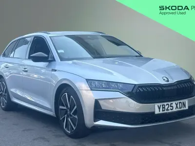 Used Skoda Octavia SportLine 150 HP (110 kW) 2025 Silver Estate