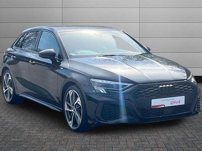 Used Audi A3 S-Line 150 HP (110 kW) 2023 Black Sedan