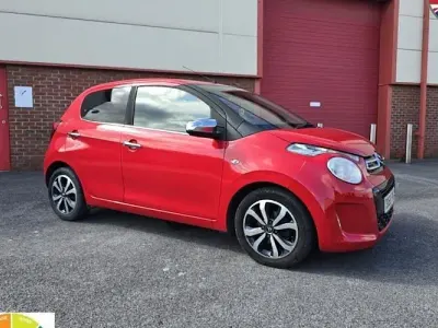 Begagnad Citroën C1 Flair 82 HK (60 kW) 2016 Röd Halvkombi