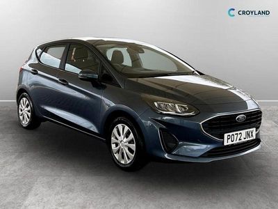 Used Ford Fiesta Trend 100 HP (73 kW) 2022 Blue Hatchback