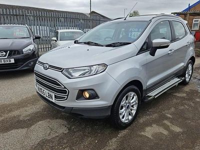 Used Ford Ecosport Zetec 2015 Silver SUV