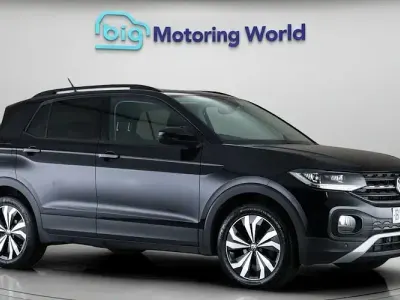 Used VW T-Cross Black Edition 110 HP (80 kW) 2022 Black SUV