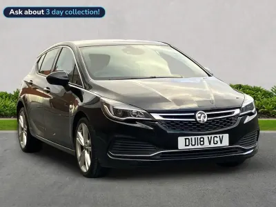 Second-hand Vauxhall Astra SRi 150 CP (110 kW) 2018 Negru Hatchback