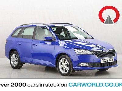 Blue Used 2022 Skoda Fabia SE Hatchback | £10,400 (Good price)