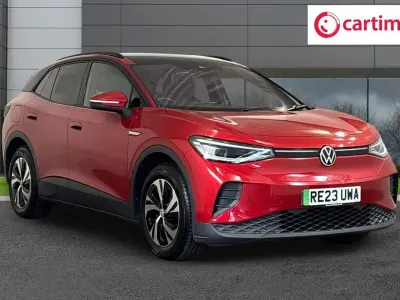 Used VW ID.4 Pure 125 kW (170 HP) 2023 Red SUV
