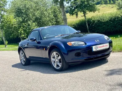 Used Mazda MX5 161 HP (118 kW) 2009 Stormy blue Cabriolet