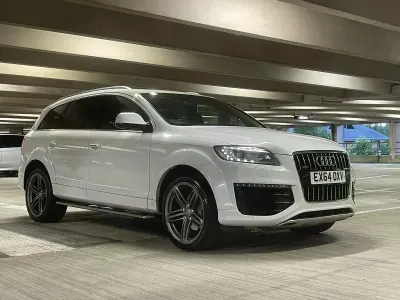 Used Audi Q7 S-Line 245 HP (180 kW) 2014 White SUV