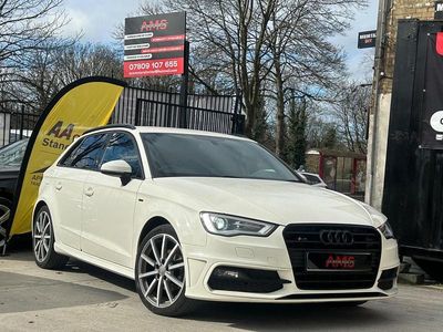 Used Audi A3 S-Line 2014 White Hatchback