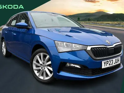 Used Skoda 110 R SE L 81 HP (59 kW) 2023 Race blue metallic Estate