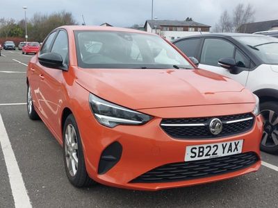 Used Vauxhall Corsa Design Edition 2022 Orange Hatchback