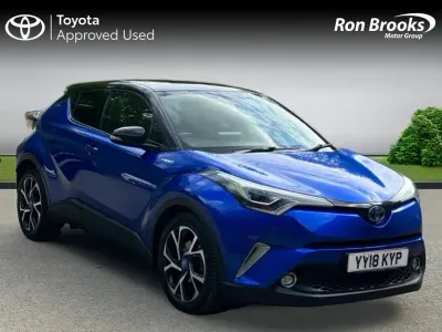 Used Toyota C-HR 122 HP (89 kW) 2018 Blue SUV