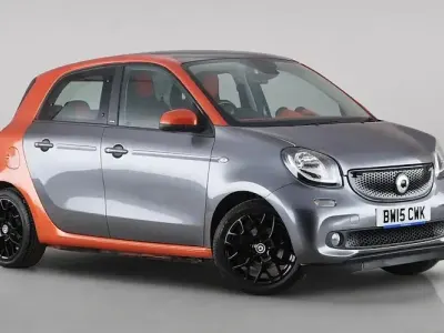 Used Smart ForFour Edition #1 71 HP (52 kW) 2015 Grey Hatchback