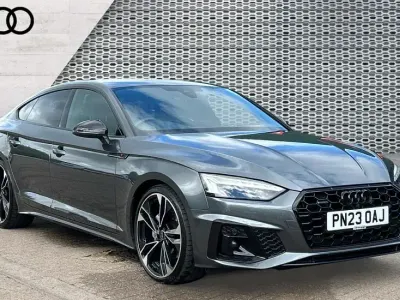 Used Audi A5 Sportback Black Edition 204 HP (150 kW) 2023 Grey Hatchback