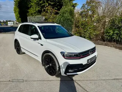 Used VW Tiguan R-line 190 HP (139 kW) 2019 White SUV