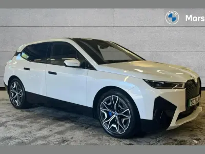 Used BMW iX M Sport 239 kW (326 HP) 2023 Mineral white SUV