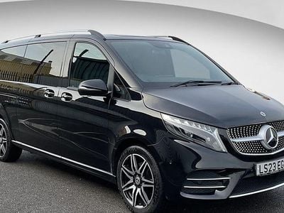 Black Used 2023 Mercedes V300 AMG line MPV | £56,990 (Good price)