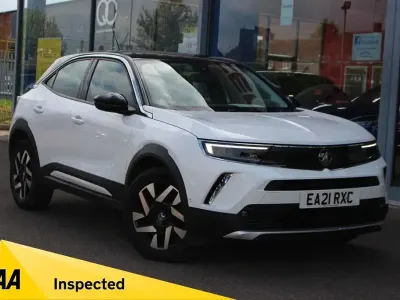 Used Vauxhall Mokka Elite 130 HP (95 kW) 2021 White SUV
