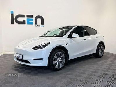 Używany Tesla Model Y Long Range AWD 378 kW (514 KM) 2022 Biały SUV