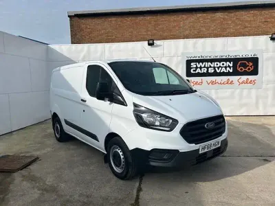 Begagnad Ford Transit Custom 105 HK (77 kW) 2018 Vit Van