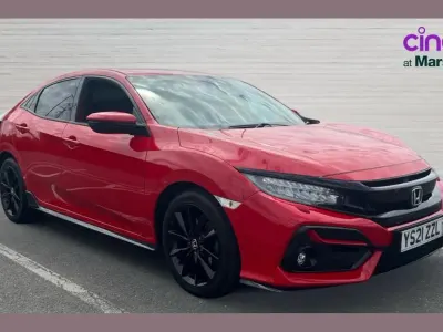 Used Honda Civic Sport 180 HP (132 kW) 2021 Red Hatchback