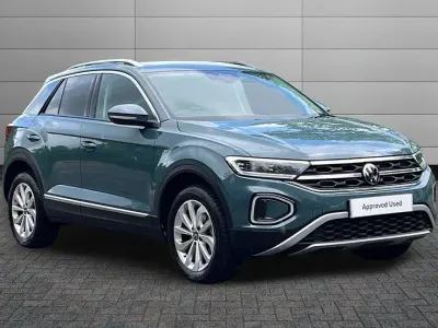 Used VW T-Roc Style 150 HP (110 kW) 2025 Blue SUV