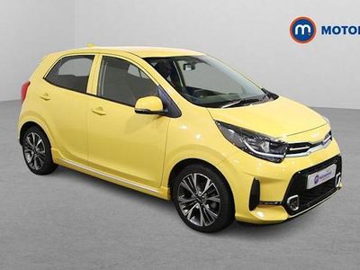 Used Kia Picanto GT-Line 67 HP (49 kW) 2023 Yellow Hatchback