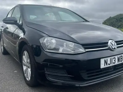 Used VW Golf VII SE 2013 Black Hatchback